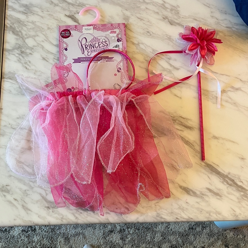 Expressions Pink Princess Dress-Up Set